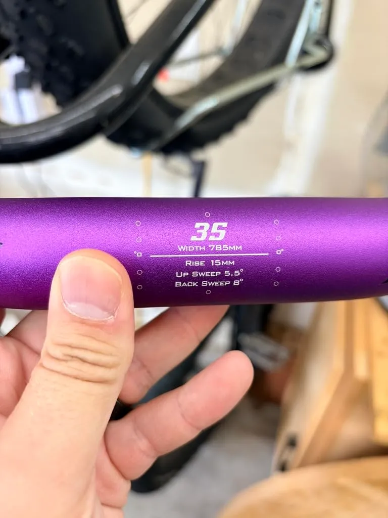 WFS Summit 35x785 Manubrio Bici Rise 15 Cashmoney