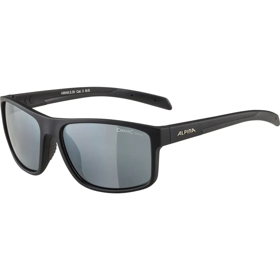 Alpina Nacan I occhiali da sole Anthracite Matt-Black specchiati