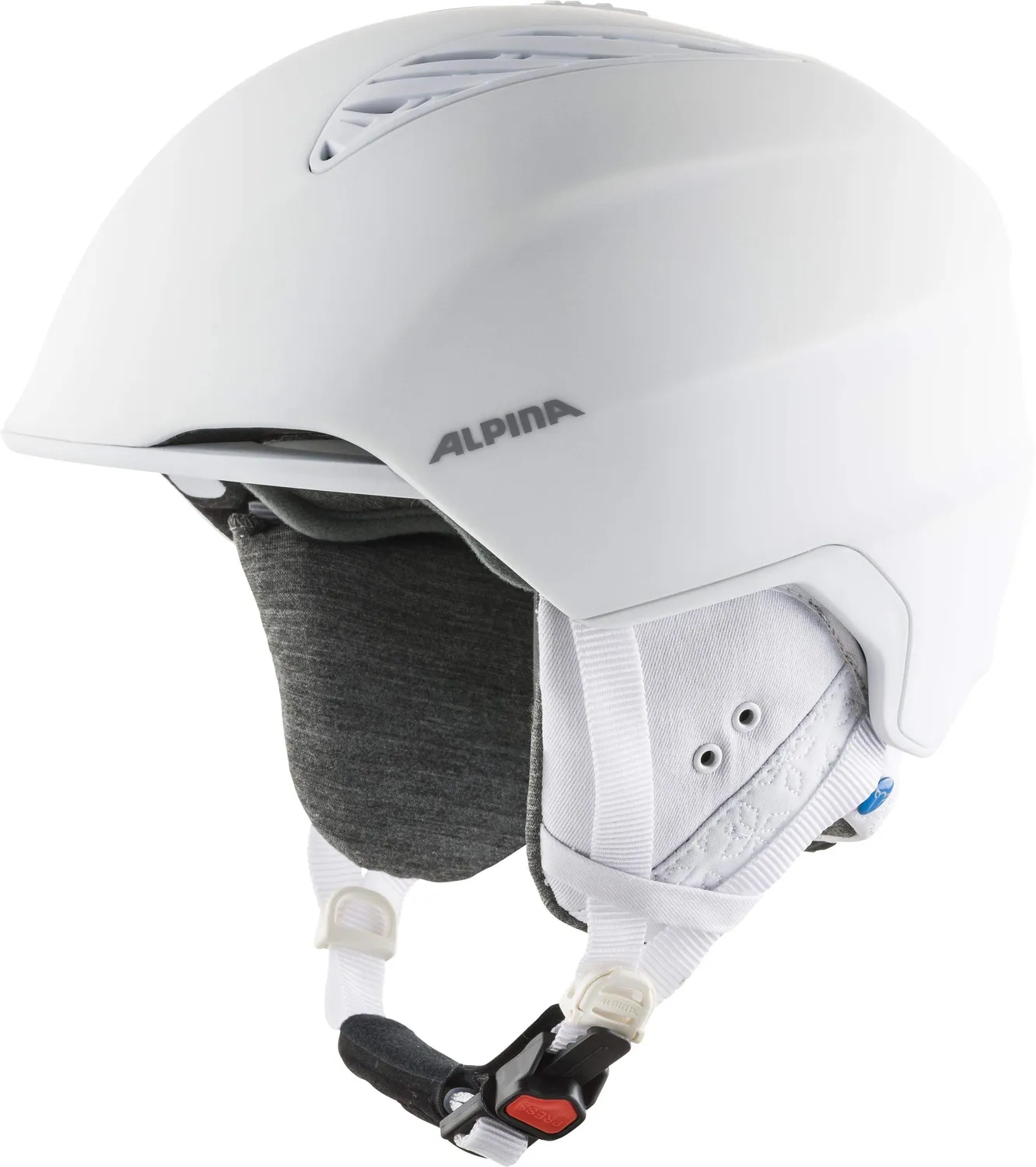 Alpina Grand Lavalan casco sci 57-61 cm grigio lana