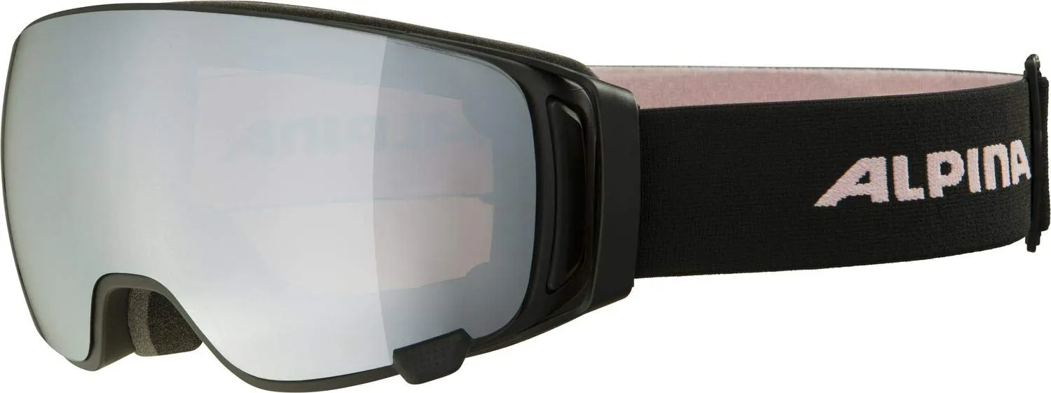 Alpina Double Jack Mag Q-Lite maschera sci black matt