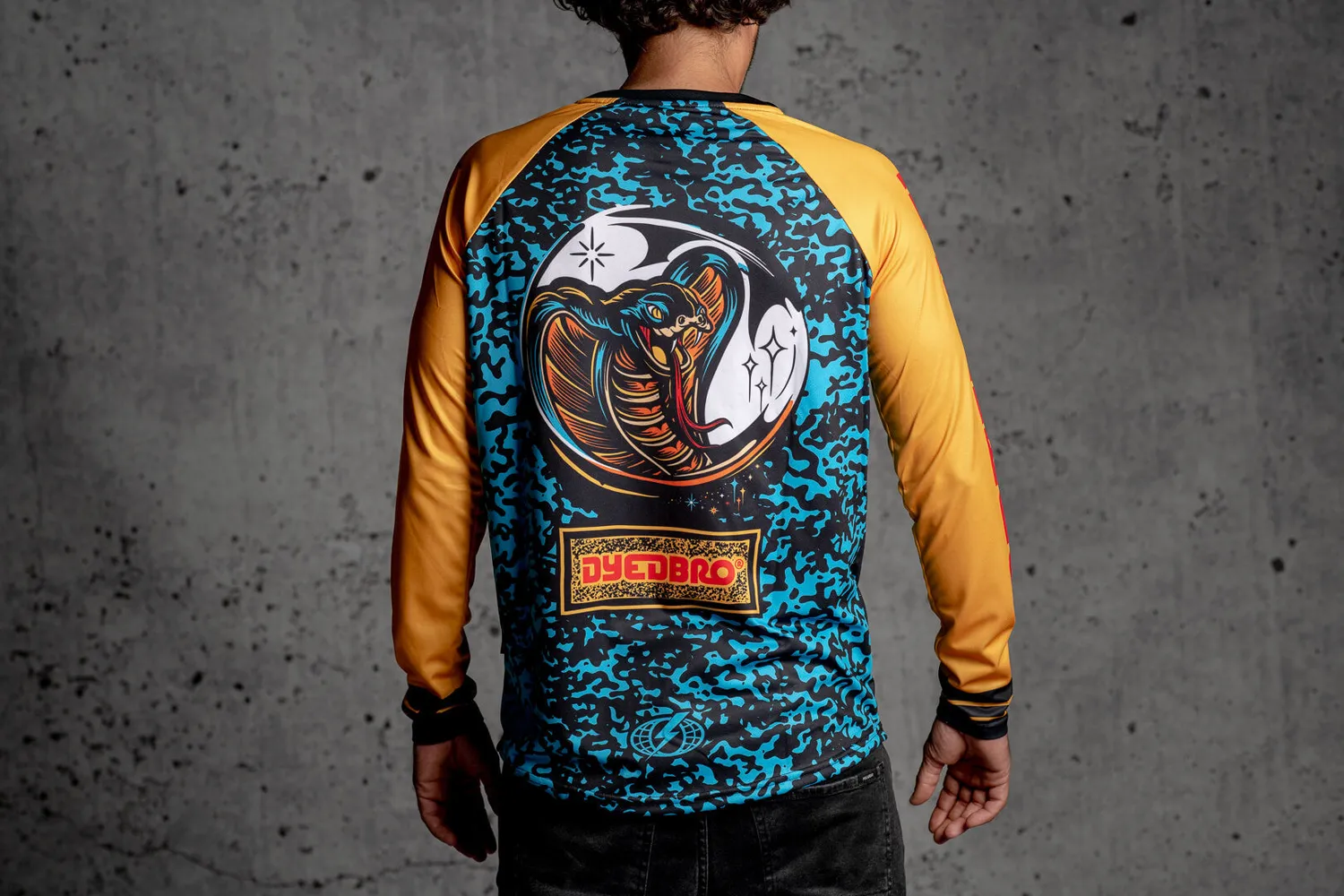 Dyedbro Ride Jersey L/S maglia manica lunga riciclata