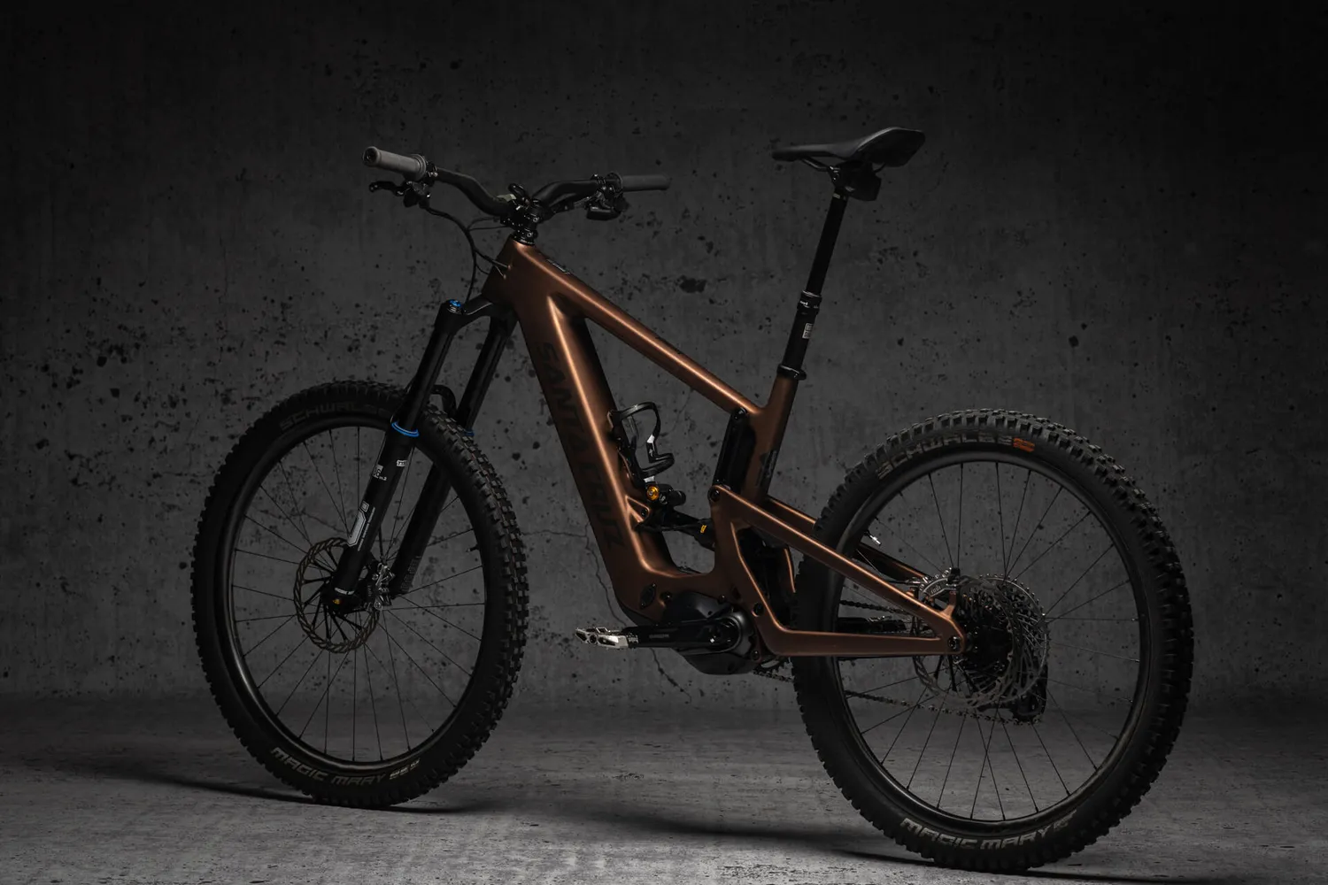 Dyedbro Clear e-Bike pellicola telaio kit 8 pezzi opaca