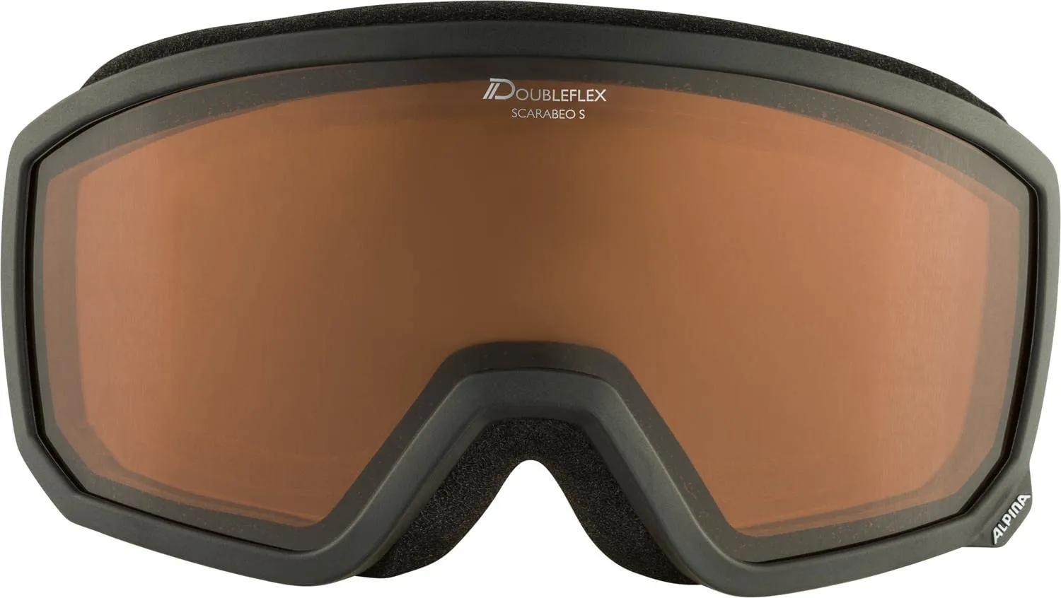 Alpina Scarabeo S occhiali da sci bimbo arancione Hicon