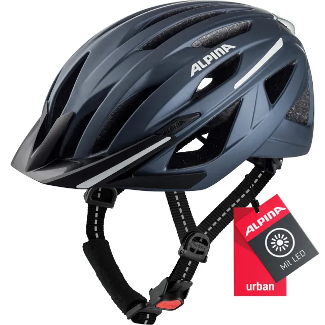 Alpina Haga casco bici Indigo matt 51-56 urbano