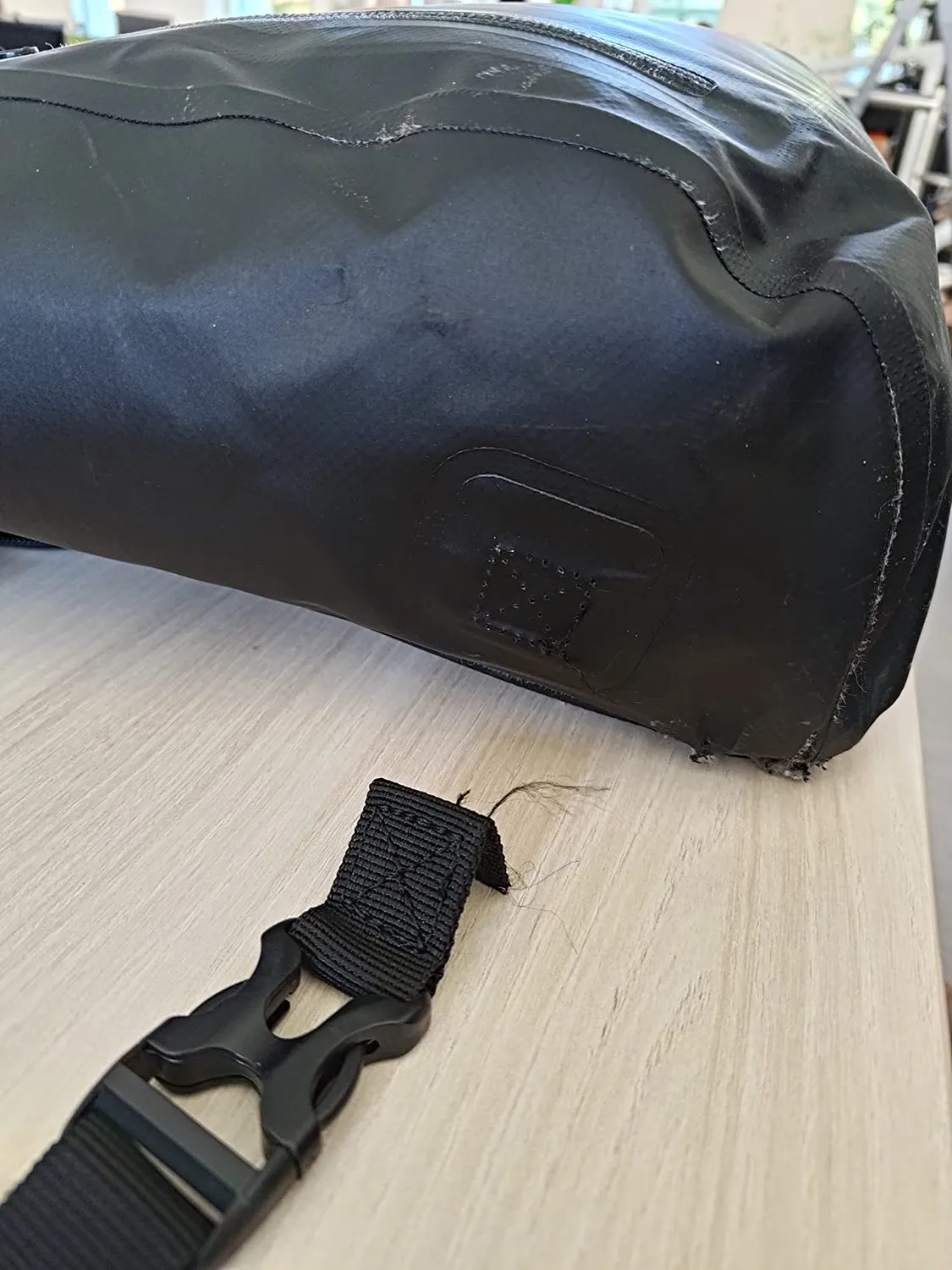 Borgen 3 in 1 borsa portapacchi bici blu 25L impermeabile