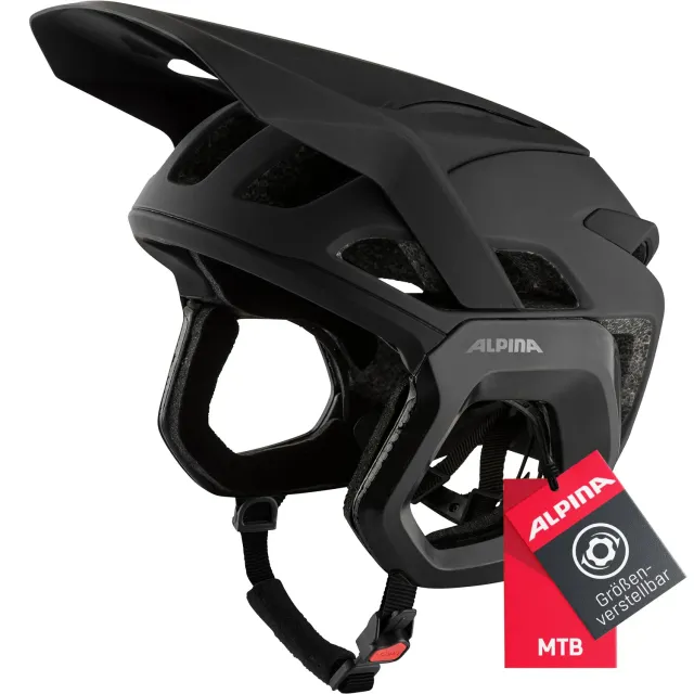 Alpina Rootage Evo casco bici 52-57 cm Black Matt trail