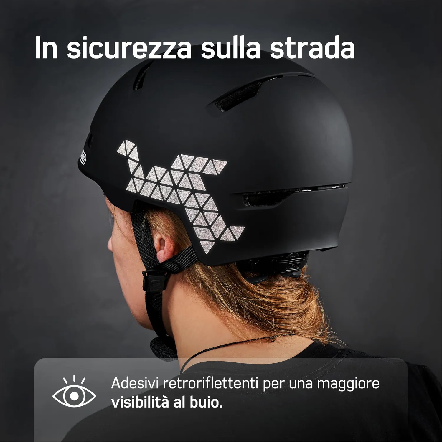 Borgen Adesivo Catarifrangente Set 2 adesivi bici riflettenti