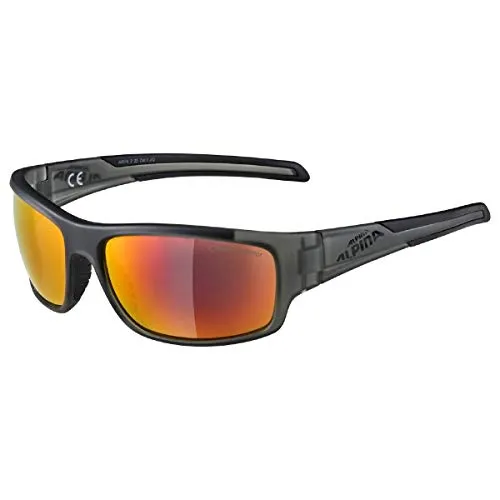 Alpina Testido occhiali anthracite specchiati
