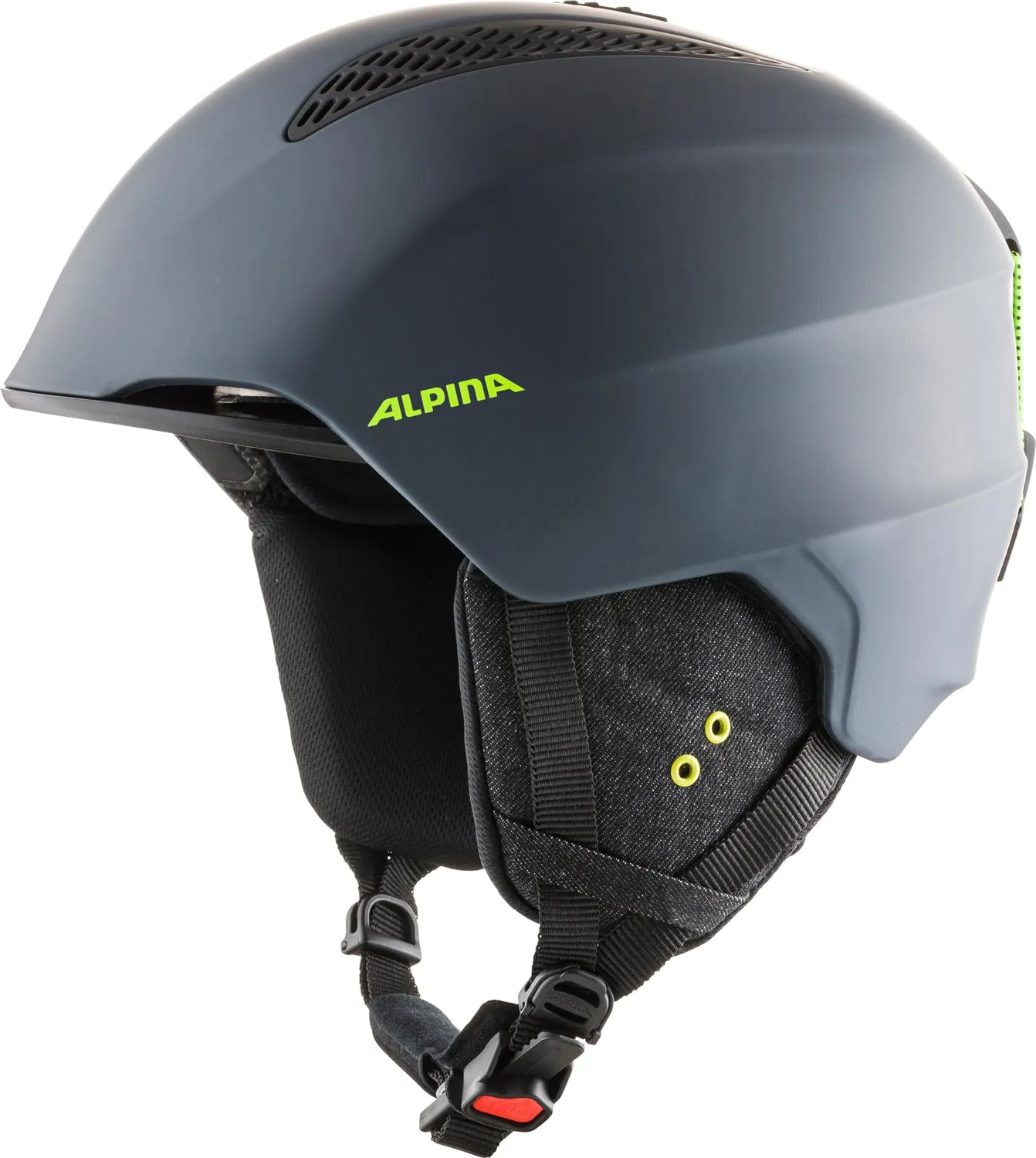 Alpina Grand casco sci adulto nero opaco M 54-57 UV