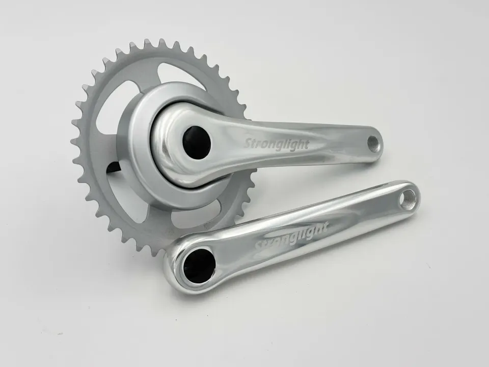 Stronglight F8 Earth guarnitura singlespeed alluminio