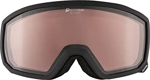Alpina Scarabeo S QH occhiali sci bambino lente arancione