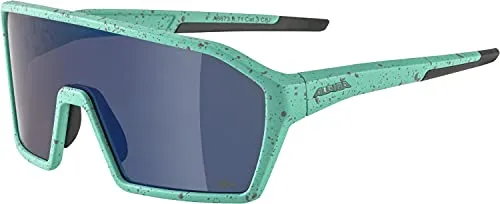 Alpina Ram Q-Lite occhiali sportivi turquoise-blur contrasto