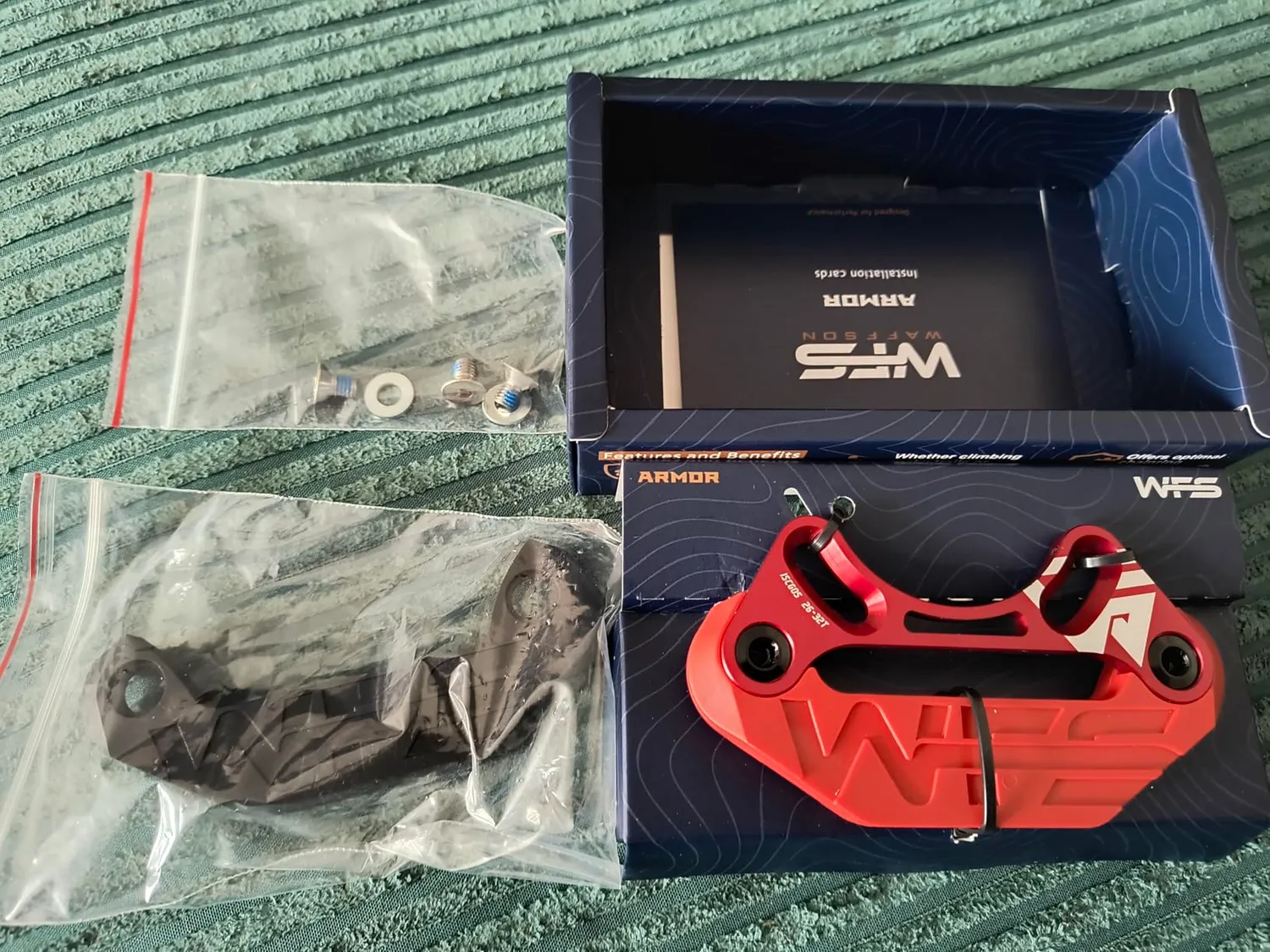 WFS Armor-A bash guard 26-32T ISCG 05 nero