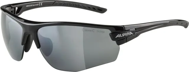 Alpina Tri-Scray 2.0 HR occhiali bici nero