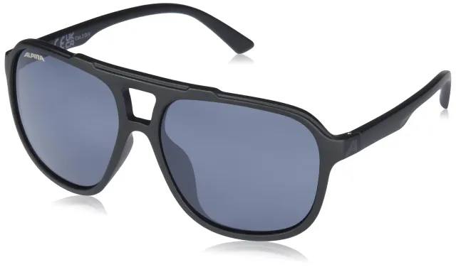Alpina Snazz occhiali da sole all black matt specchiati