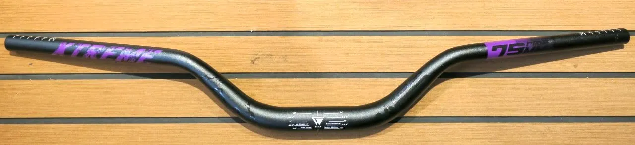 WFS Xtreme 31,8 x 800 mm manubrio bici Cashmoney rise 75 mm