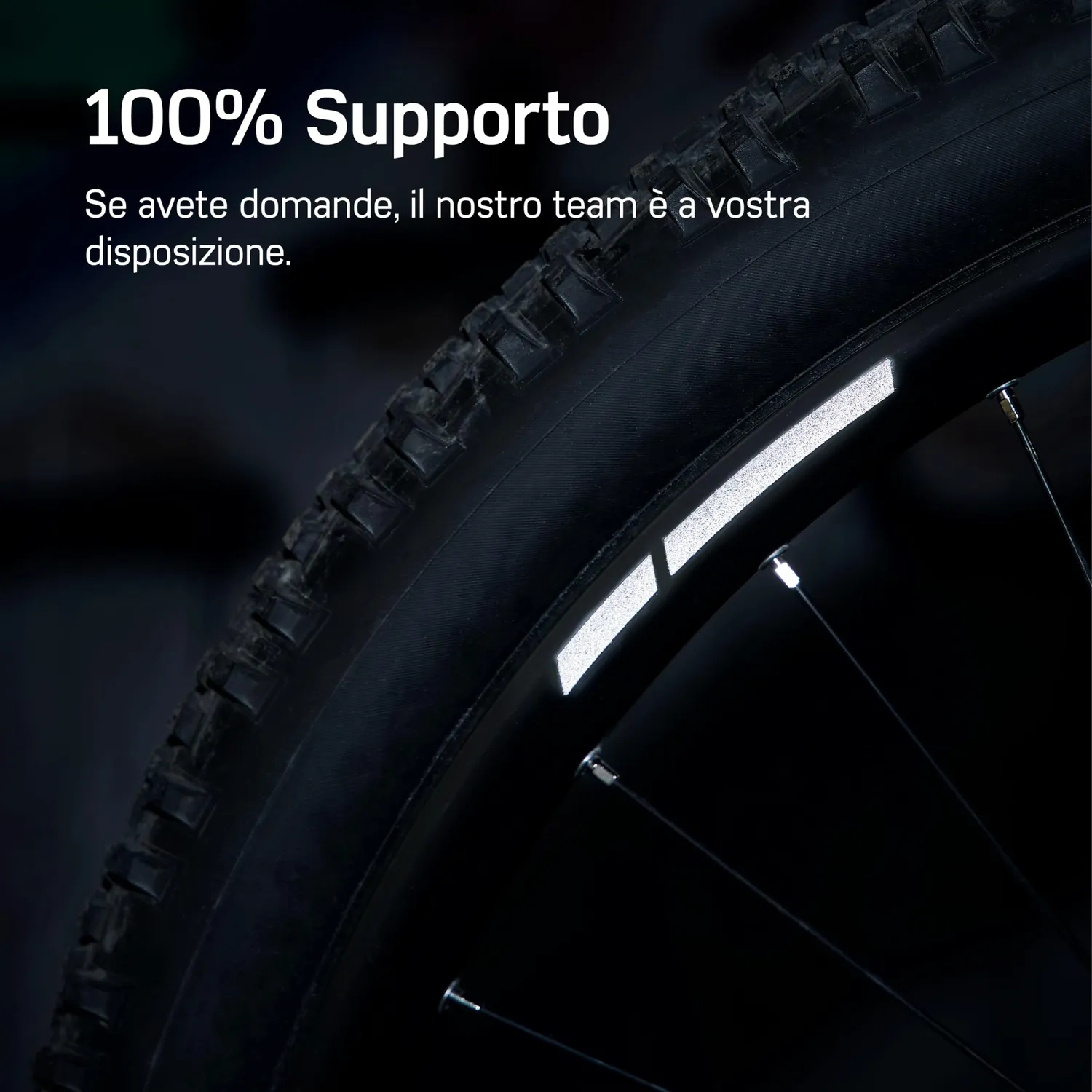 Borgen Adesivo Catarifrangente Set 2 adesivi bici riflettenti