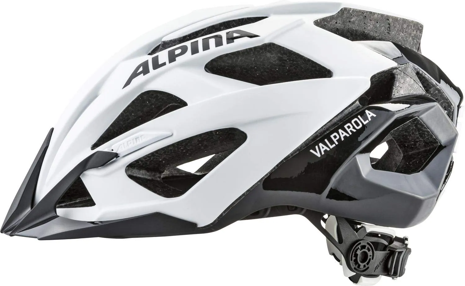 Alpina Valparola casco bici White-Black 27 prese aria
