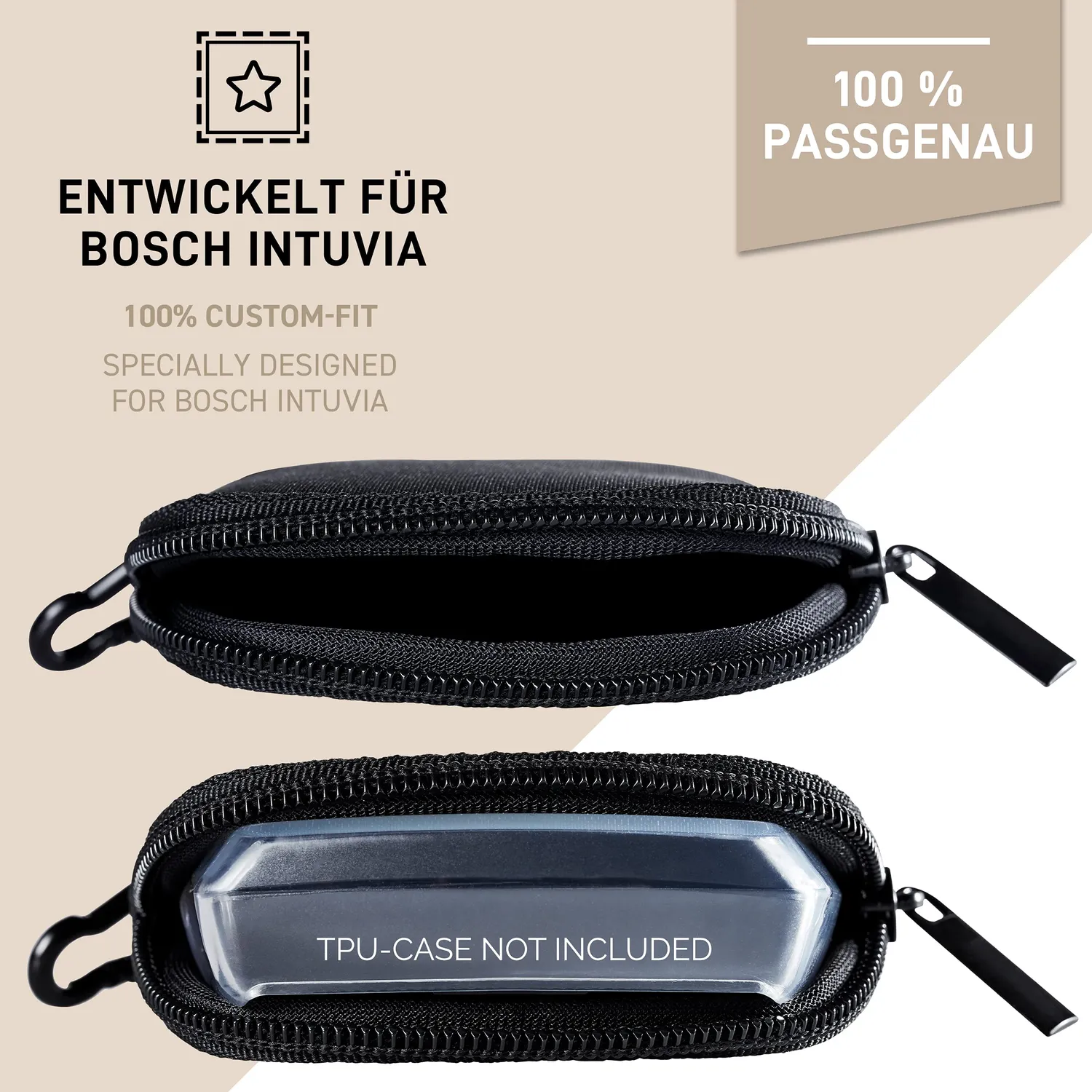 Borgen custodia neoprene display Bosch Intuvia nera
