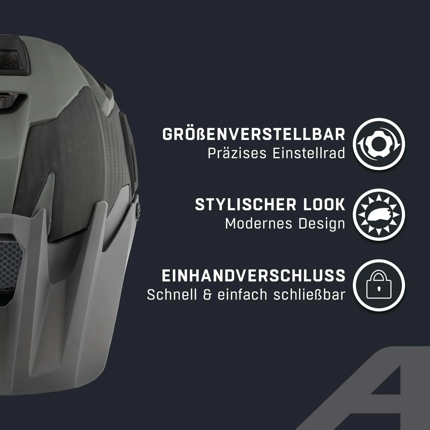 Alpina Rootage casco bici 52-57 cm carbonio