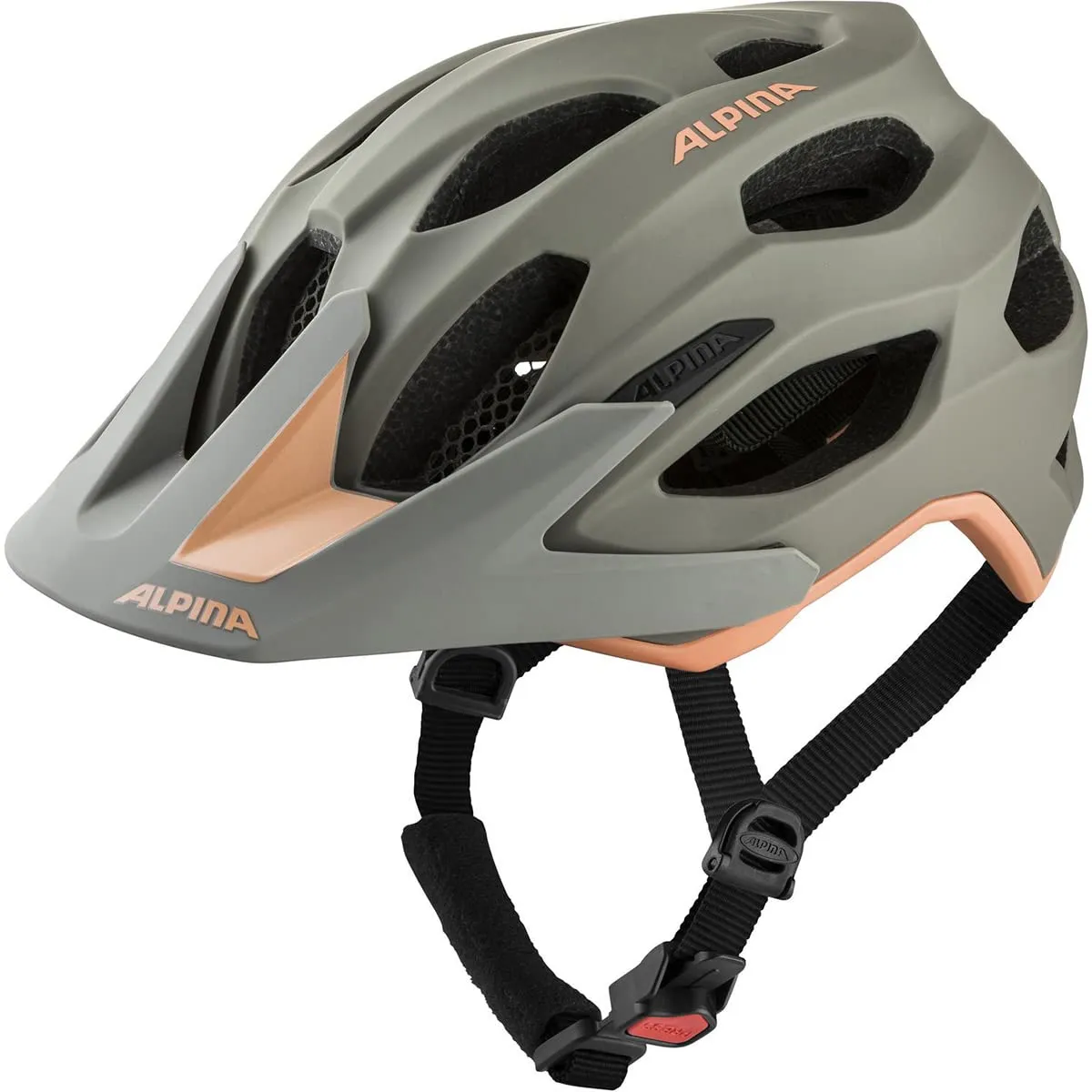 Alpina Carapax 2.0 casco mtb 52-57 cm black matt visiera