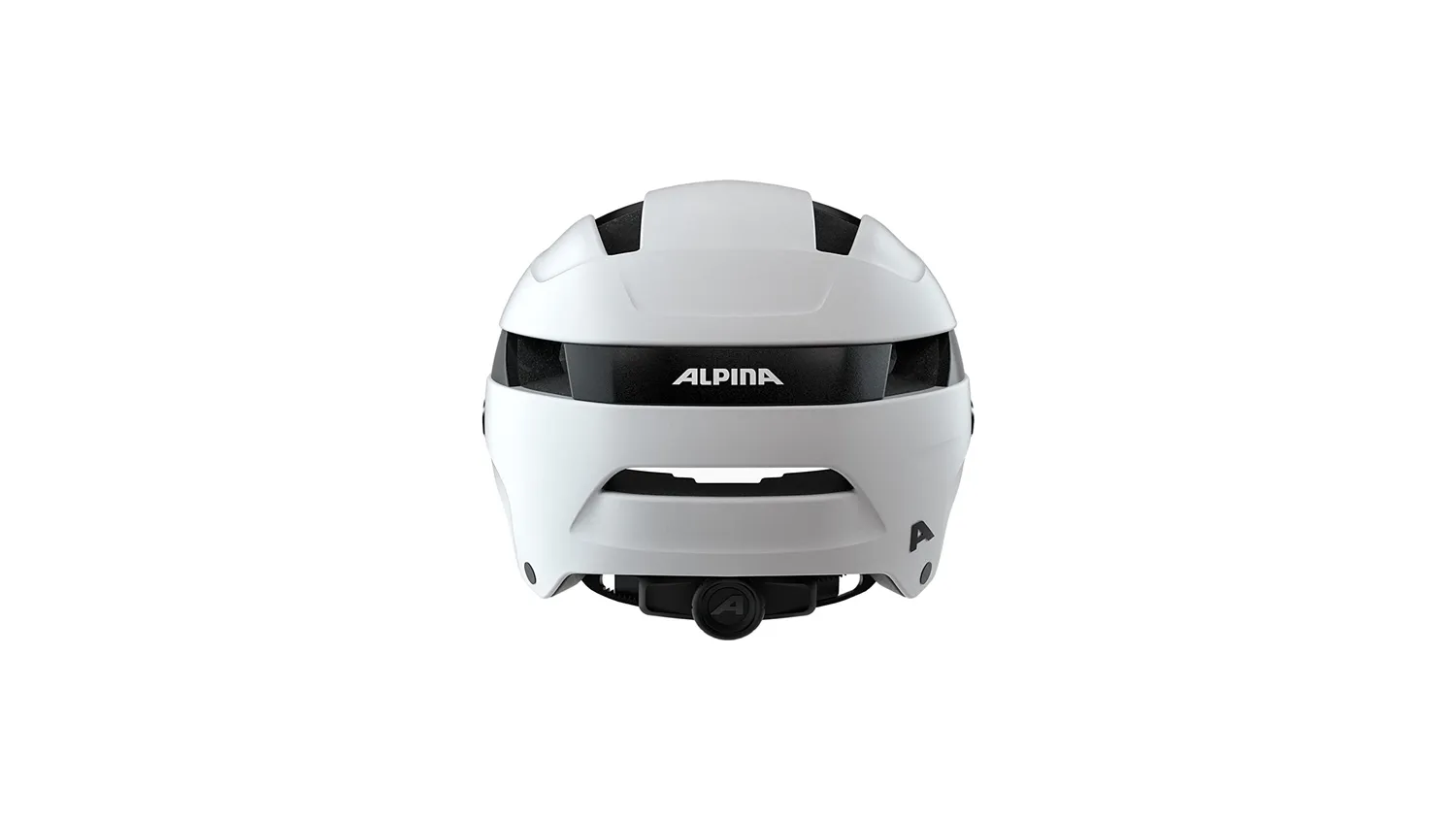 Alpina Soho Visor casco bici città white matt visiera