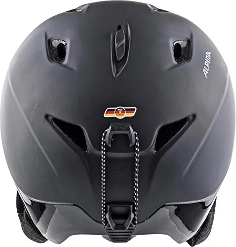 Alpina Parsena casco sci nero matt 52-56 slim