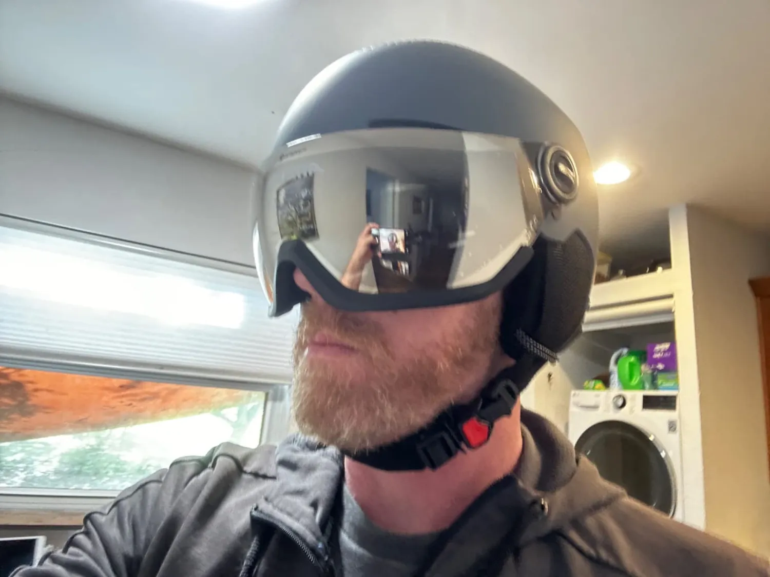 ALPINA Arber Visor Q-Lite casco sci ink matt 58-61 cm
