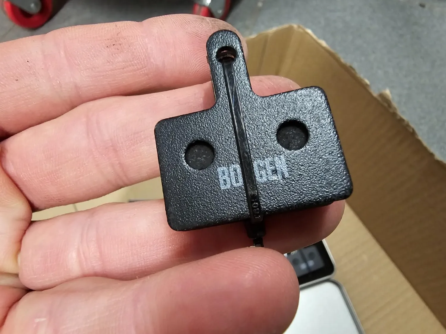 Borgen B01S pastiglie freno disco 2 paia per Deore Altus resina