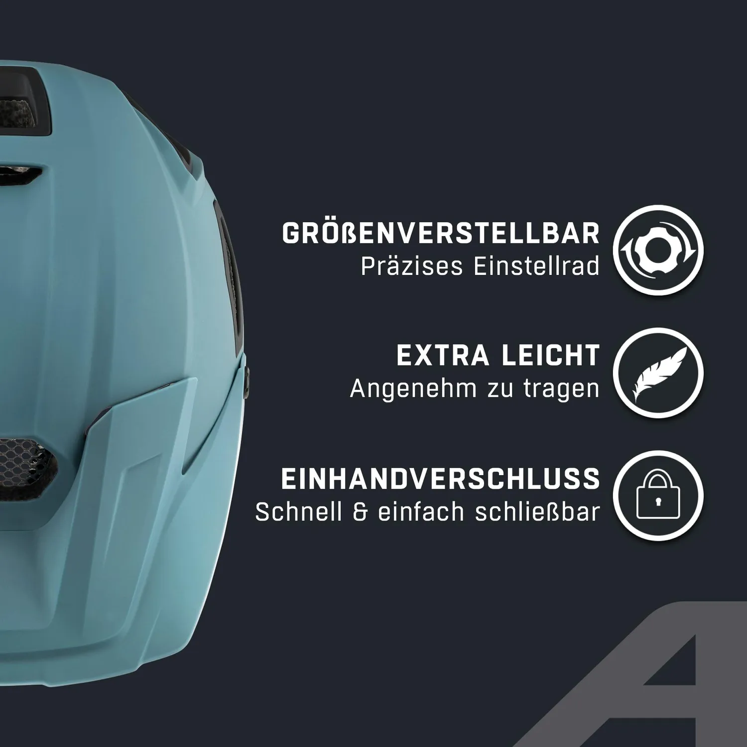 Alpina Comox casco mtb enduro dirtblue matt 52-57 cm