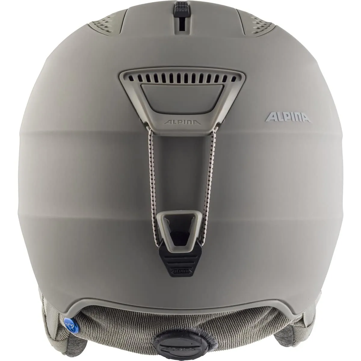 Alpina Grand Lavalan casco sci 57-61 cm grigio lana