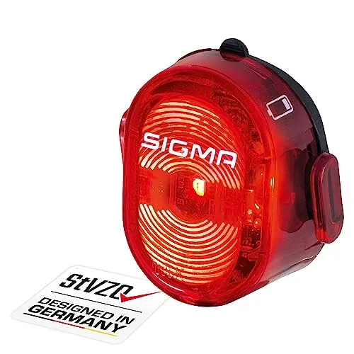 Sigma Aura 60 + Nugget II kit luci bici USB 60 lux