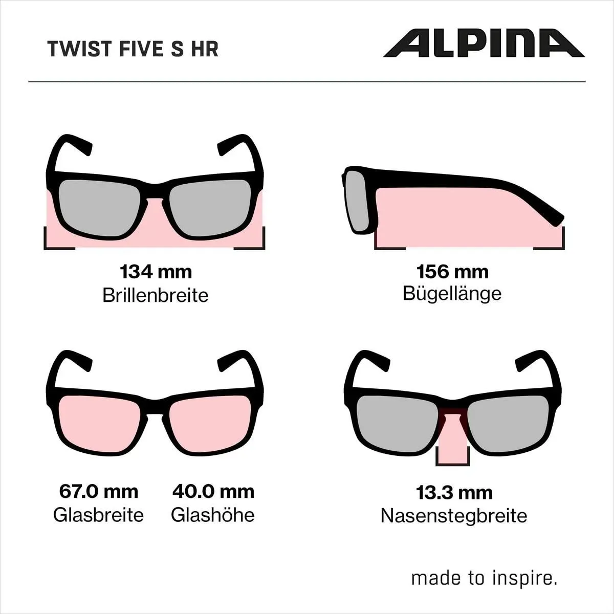 Alpina Twist Five S HR V occhiali bici grigio fotocromatici