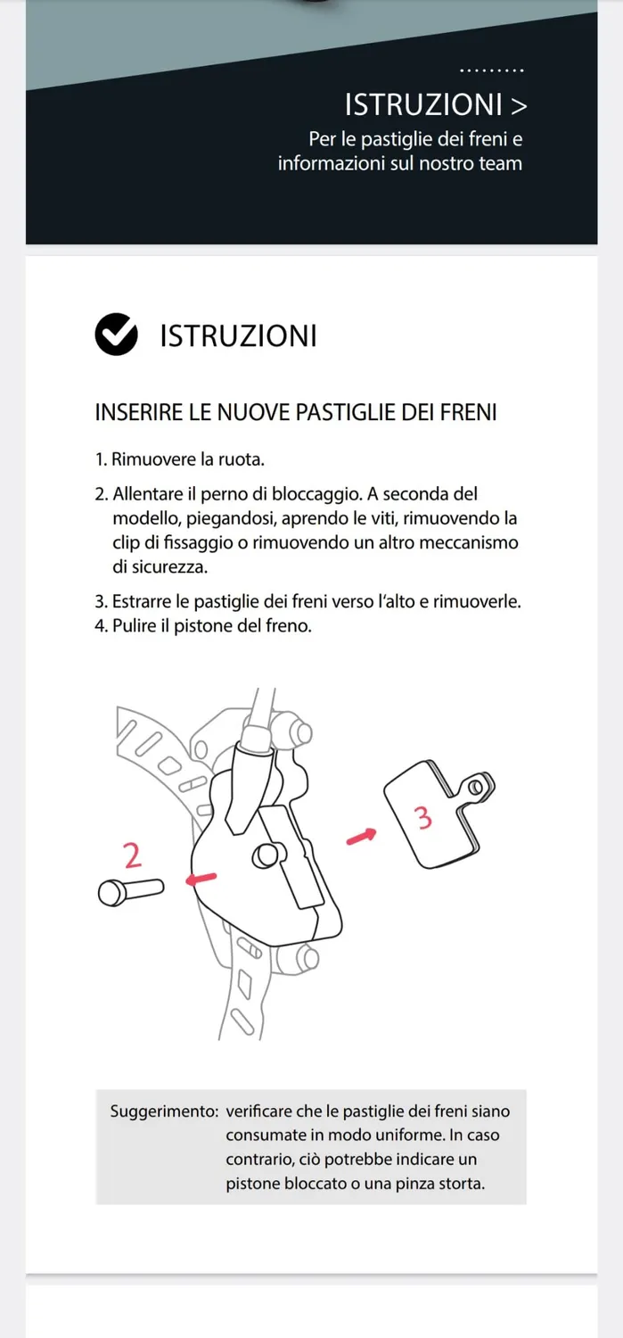 Borgen Code pastiglie freno 2 paia per Avid Sram