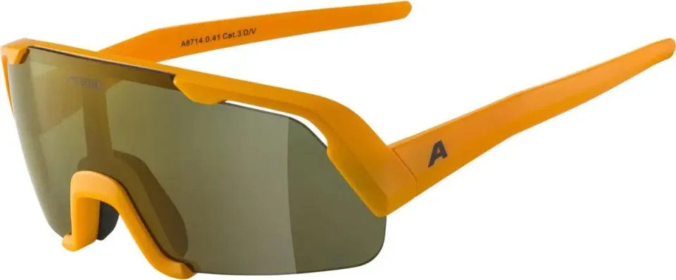 Alpina Rocket Youth Q-Lite occhiali MTB burned-yellow bronzo