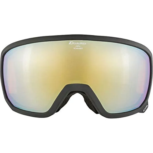 Alpina Scarabeo HM maschera sci junior sferica specchiata