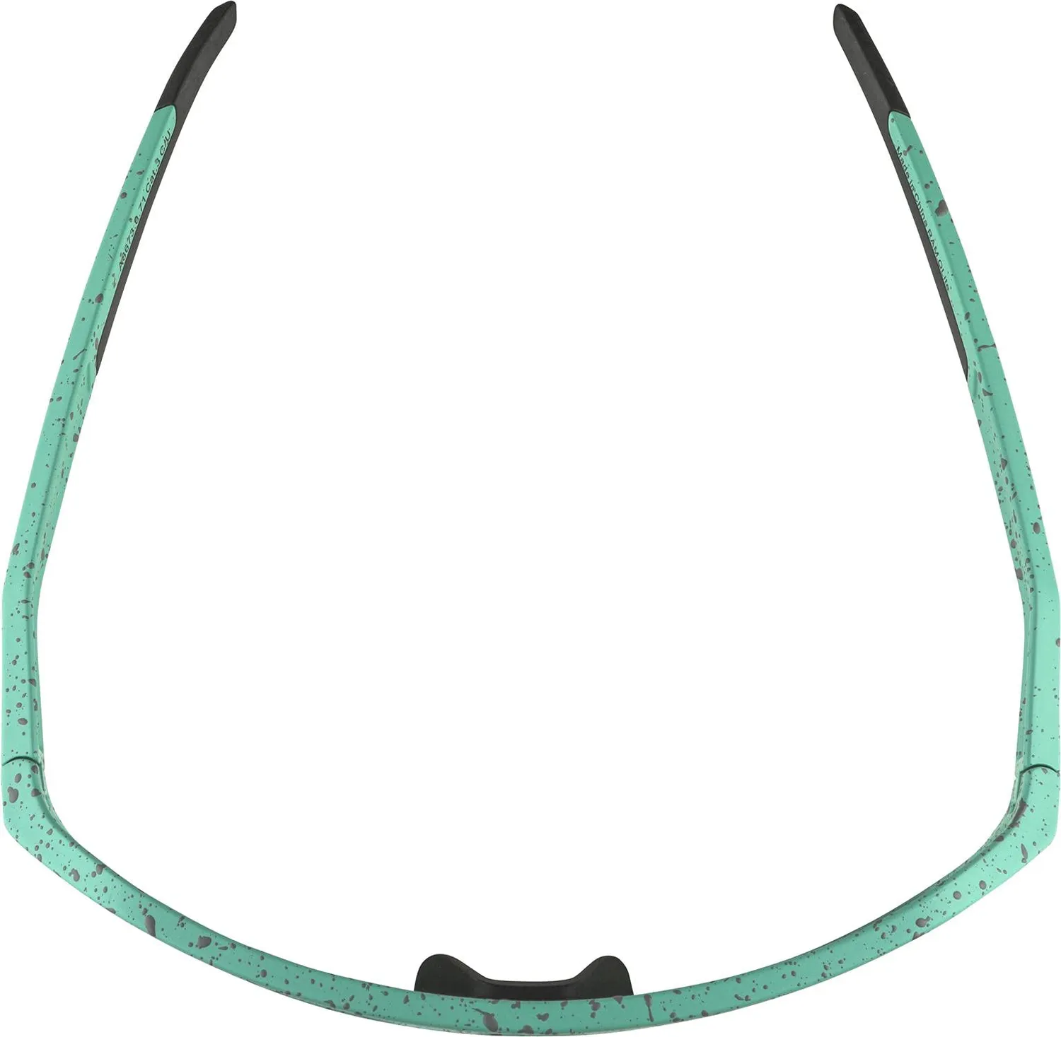 Alpina Ram Q-Lite occhiali sportivi turquoise-blur contrasto