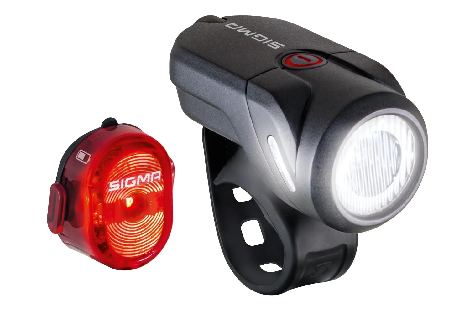 Sigma Aura 35 + Nugget II kit luci bici ricaricabile