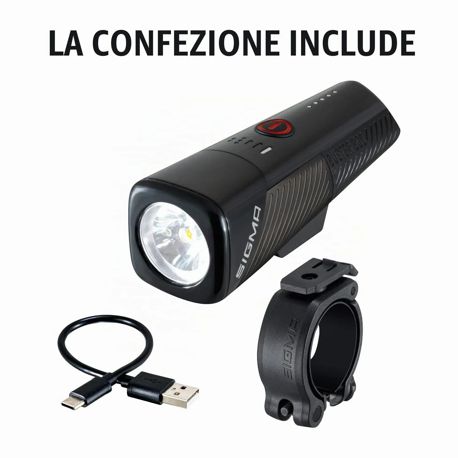 Sigma Buster 800 fanale bici anteriore 800 lumen