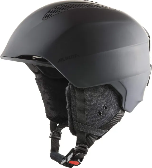 Alpina Grand casco sci adulto nero opaco M 54-57 UV