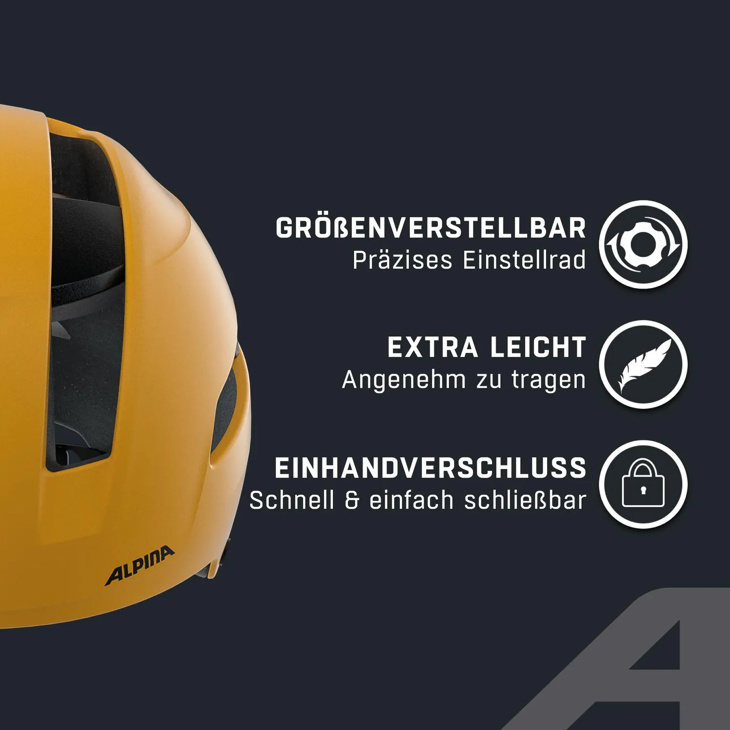 Alpina Soho casco bici giallo opaco urbano 2024