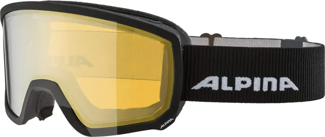 Alpina Scarabeo MM maschera sci viso largo OTG