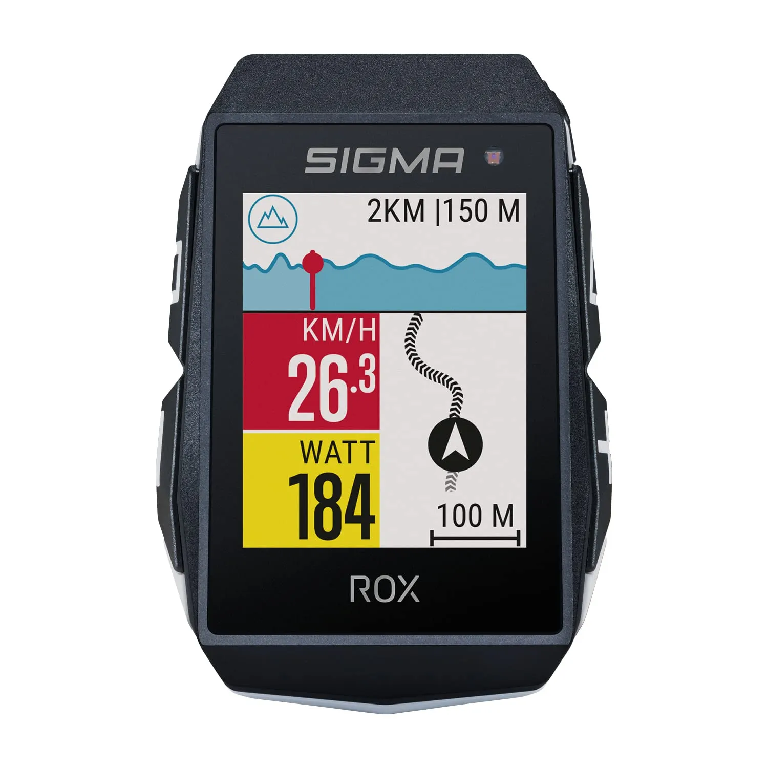 Sigma Rox 11.1 Evo ciclocomputer GPS nero kit