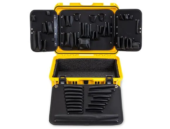Pedro's Master Tool Case 3.0 valigia attrezzi nera stagna