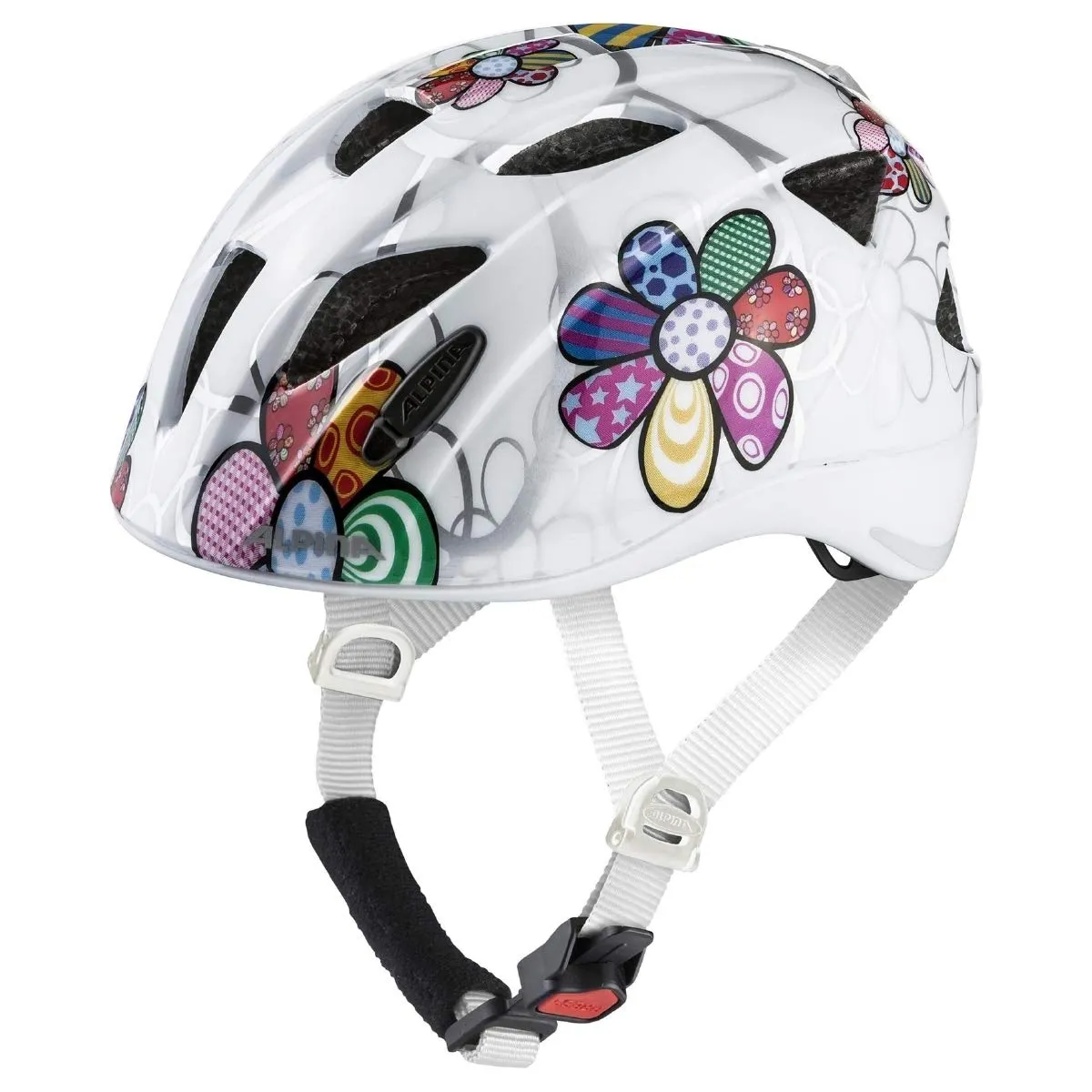 Alpina Ximo Flash casco bimbo 45-49 reflective luce