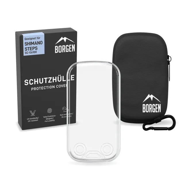Borgen SC-E6100 cover display e-bike trasparente TPU