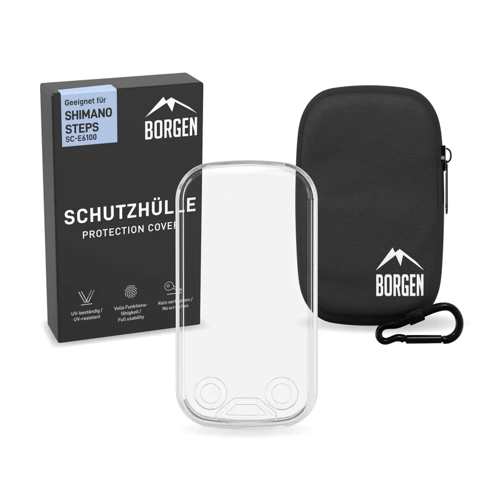 Borgen SC-E6100 cover display e-bike trasparente TPU