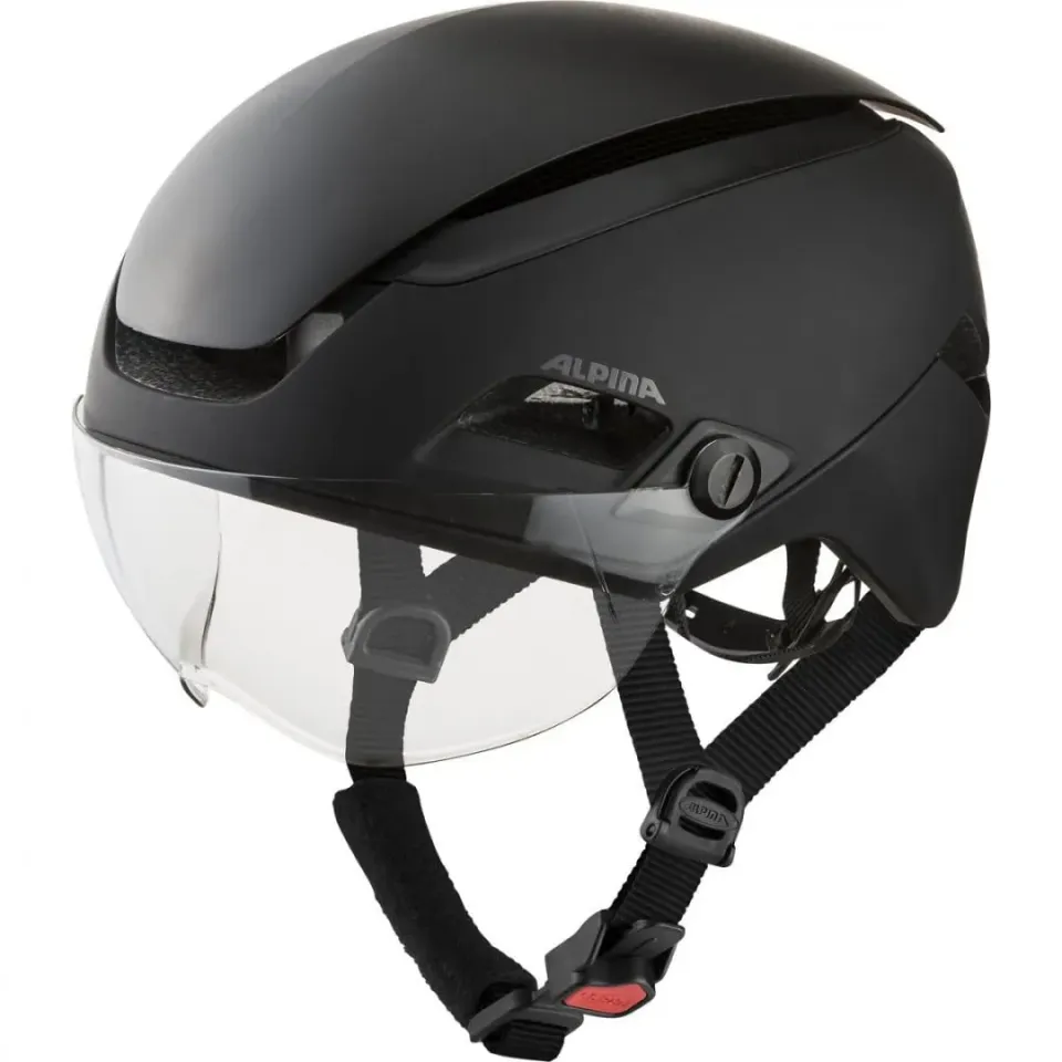 Alpina Altona M casco bici black stealth matt Koroyd