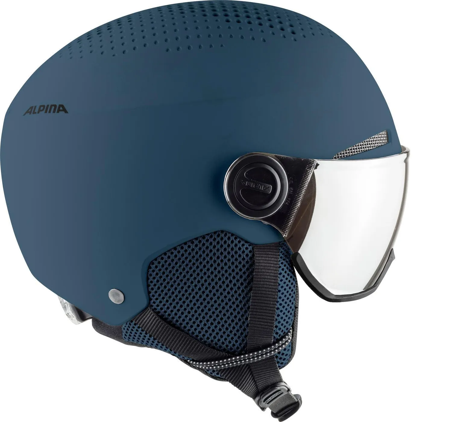 Alpina Arber Visor casco sci 51-55 cm con visiera