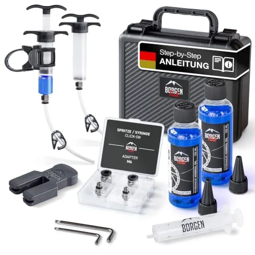 Borgen Kit spurgo Pro freni Magura olio minerale